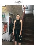  QUẦN ĐEN VIỀN REN LỬNG LACE BIKER CHAIN PANTS + XÍCH Q95912 