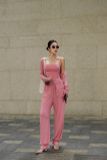  ÁO THUN HỒNG 2 DÂY Rose Discipline Strap Top A96111 