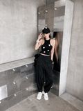  Soft Arc Jersey Joggers QUẦN ĐEN LAI BO NẮP TÚI Q9032 