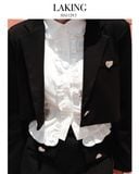  BLAZER ĐEN TRÁI TIM VÀNG ÉLÉGANCE A11295 