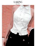  VÁY ĐEN NGẮN TRÁI TIM VÀNG HEART V248 