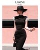  NÓN ĐEN PHẲNG RỘNG FEDORA P3181 