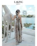  JUMSUIT DA RẮN SERPENTINE ÉCLAT J322 