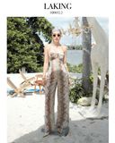  JUMSUIT DA RẮN SERPENTINE ÉCLAT J322 