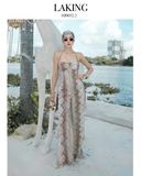  JUMSUIT DA RẮN SERPENTINE ÉCLAT J322 
