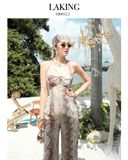  JUMSUIT DA RẮN SERPENTINE ÉCLAT J322 