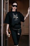  Black Solar Pegasus Tee ÁO ĐEN THUN TN NGỰA VÀNG+MẶT TRỜI                      A11528 