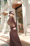  Cocoa Stardust Glow Bodysuit ÁO NÂU TAY DÀI THUN NHŨ BODYSUIT    A11642 