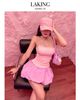  ÁO HỒNG HAI DÂY BABY PINK PEGASUS TOP A96120 