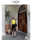  ÁO VÀNG PEGASUS VIỀN ĐEN TANKTOP       A115425 