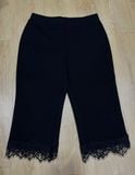  QUẦN ĐEN LỬNG VIỀN REN CAPRI Q95911 