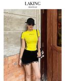  ÁO THUN TAY NGẮN VIỀN ĐEN  PEGASUS SPORTY BABY TEE A938 