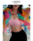  ÁO SƠ MI TAY DÀI LOANG  PALETTE K5A133 