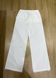  QUẦN TRẮNG DÀI DÂY RÚT ORIGAMI WAIST PANTS    -    S705Q1 