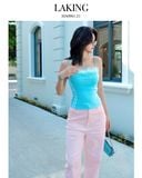  ÁO XANH HAI DÂY VIỀN TRẮNG LÔNG VŨ PEGASUS A96122 