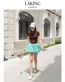  VÁY BỒNG XANH NGẮN OPAL V942 