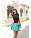  VÁY BỒNG XANH NGẮN OPAL V942 