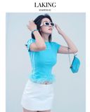  VÁY TRẮNG KIM TUYẾN + SHORT TRẮNG FROST S742V2 