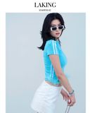  VÁY TRẮNG KIM TUYẾN + SHORT TRẮNG FROST S742V2 