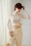  CREAMY LACE TOP ÁO KEM TD REN A11311 