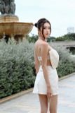  VÁY KEM TARTA XẾP LY ĐÍNH NƠ S391V2 
