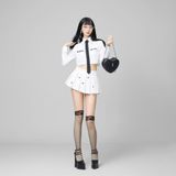  MONEY MAGIC SKIRT VÁY TRẮNG S706V1 