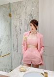  PINK CROCHET SHORT QUẦN SHORT HỒNG Q1991 