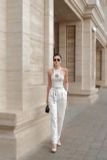  Golden Pinstripe Kaki Pants QUẦN TRẮNG Q9004 