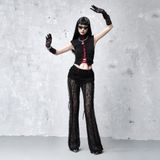  ESCAPE BLACK LACE PANTS QUẦN ĐEN REN S694Q1 