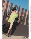  ÁO XANH BƠ THUN TAY DÀI OVERSIZE S2094A4 