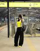  MONEY LAYER TRIANGLE PANTS QUẦN ĐEN S705Q2 
