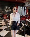  ÁO SƠMI TRẮNG LỤA TÚI HỘP A92316 