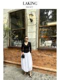  VÁY ĐEN DÀI BỒNG Black Balloon Skirt -  V952 