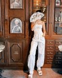  FEATHER BEE PANTS QUẦN TRẮNG Q9641 