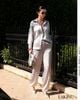  QUẦN XÁM LỤA DÀI Ash Trousers - Q9654 