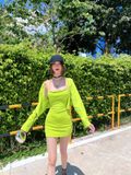  ĐẦM XANH D7244 