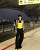  MONEY LAYER TRIANGLE PANTS QUẦN ĐEN S705Q2 