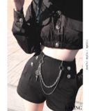  ÁO ĐEN TD CROPTOP SHADOW A2763 