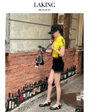  ÁO THUN TAY NGẮN VIỀN ĐEN  PEGASUS SPORTY BABY TEE A938 