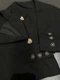  BLAZER ĐEN TRÁI TIM VÀNG ÉLÉGANCE A11295 