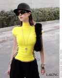  The Yellow Sporty Top ÁO VÀNG VIỀN ĐEN S464A8 