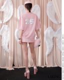  Silver 26 Velvet Touch Oversize Tee - ÁO HỒNG 26 -   A11529 
