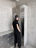  Soft Arc Jersey Joggers QUẦN ĐEN LAI BO NẮP TÚI Q9032 