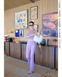  QUẦN TÍM DÀI ỐNG LOE Violet Flow Pants – Q95910 