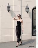  Black Velvet Jumpsuit Jumpsuit dài đen nhung + BELT ĐEN J232 