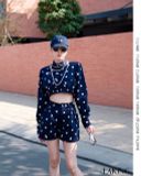  SHORT BI XANH POLKA S727Q2 