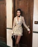  ĐẦM KEM GIỌT NƯỚC D7934 
