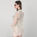  FLOWER LACE CREAM VEST A11361 ÁO VEST KEM REN A11361 