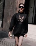  BLACK SOLAR PEGASUS DRESS Đầm Đen Ngựa Thần + Mặt Trời A11632 