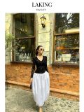  VÁY ĐEN DÀI BỒNG Black Balloon Skirt -  V952 